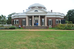 We visited Thomas Jefferson's home at Monticello.